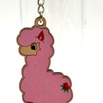 Breloczek alpaka sklejka