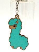 Breloczek alpaka sklejka 2