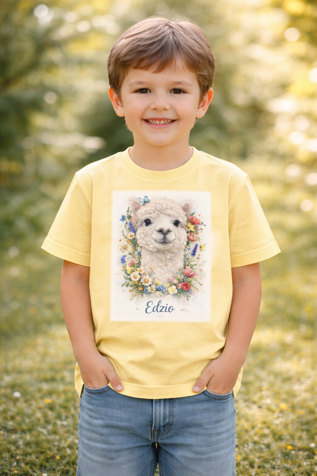 A5ACD171-44AF-4973-B288-226C5D43E778_min Alpakowy T-shirt dziecięcy - obrazek 1